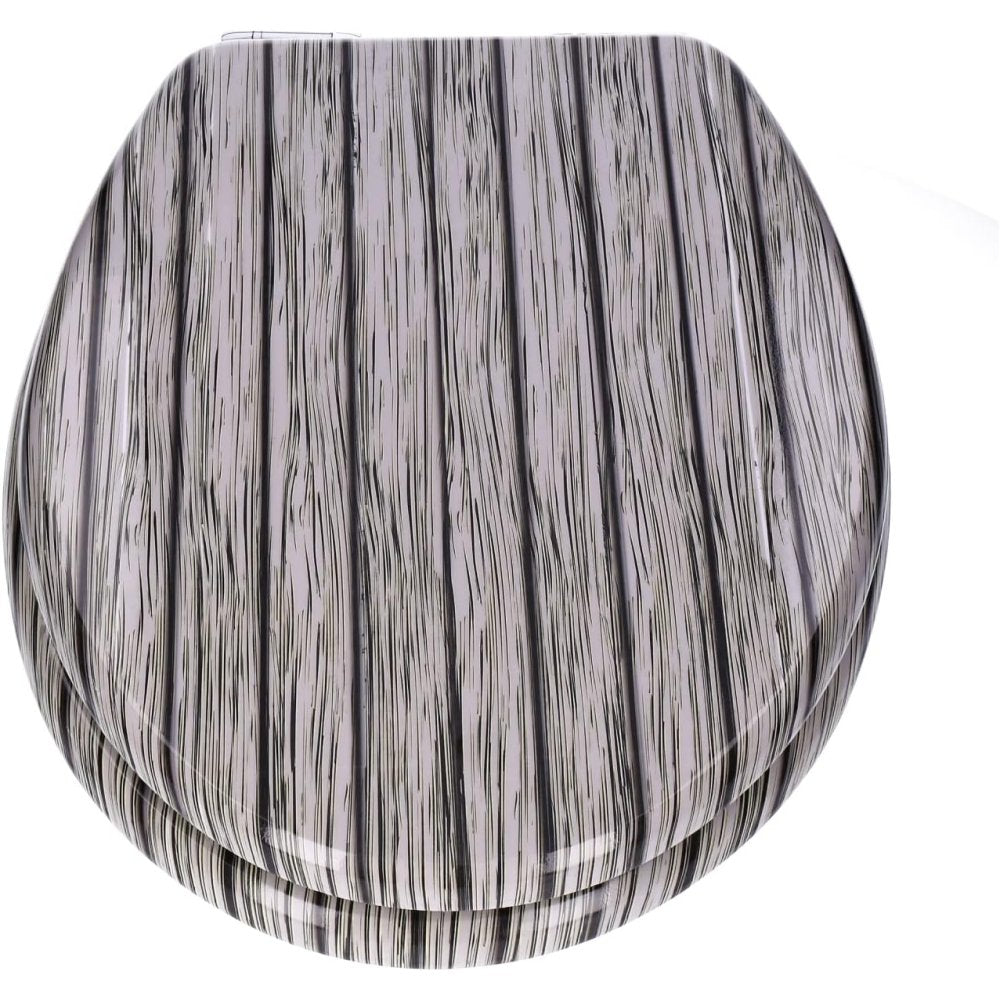 Tp - sedile wc con abbassamento automatico e motivo, funzione so