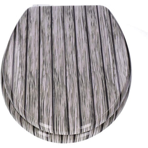 Tp - sedile wc con abbassamento automatico e motivo, funzione so