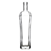 42pz bottiglia in vetro per distillati 'exagon' 500 ml - colore bianco cod:ferx.794350nlm