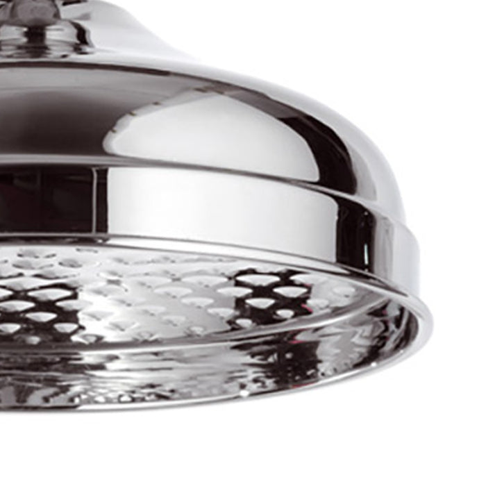 Soffione a pioggia cromato