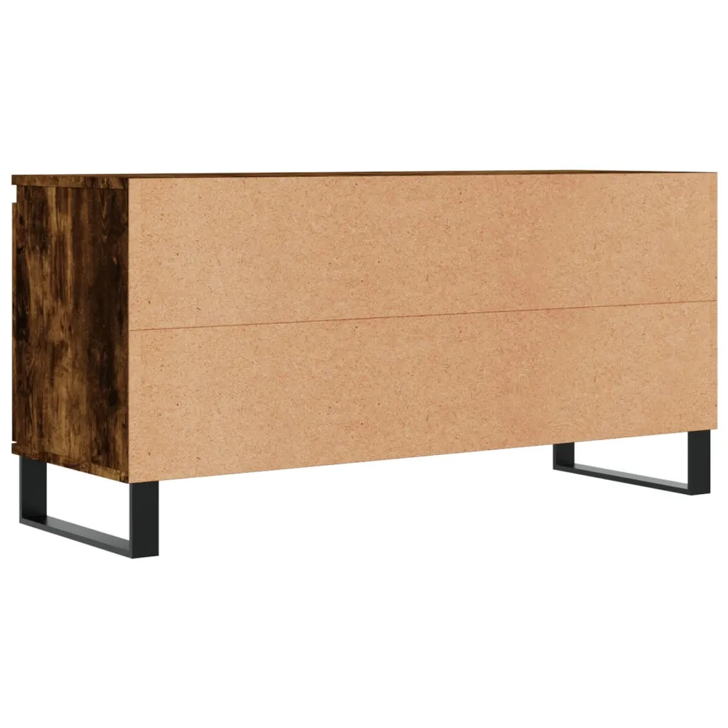 Mobile TV | Armadietto TV | Mobile Porta TV Rovere Fumo 104x35x50 cm in Legno Multistrato
