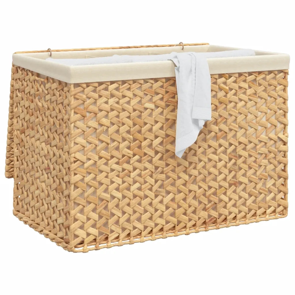 Cesto Portabiancheria a 3 Sezioni 75x42,5x52cm Giacinto d'Acqua 355184
