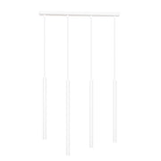Lampadario Emibig Selter bianco metallo 4 luci 4xG9