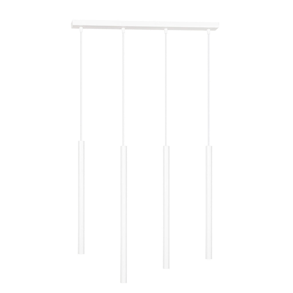 Lampadario Emibig Selter bianco metallo 4 luci 4xG9