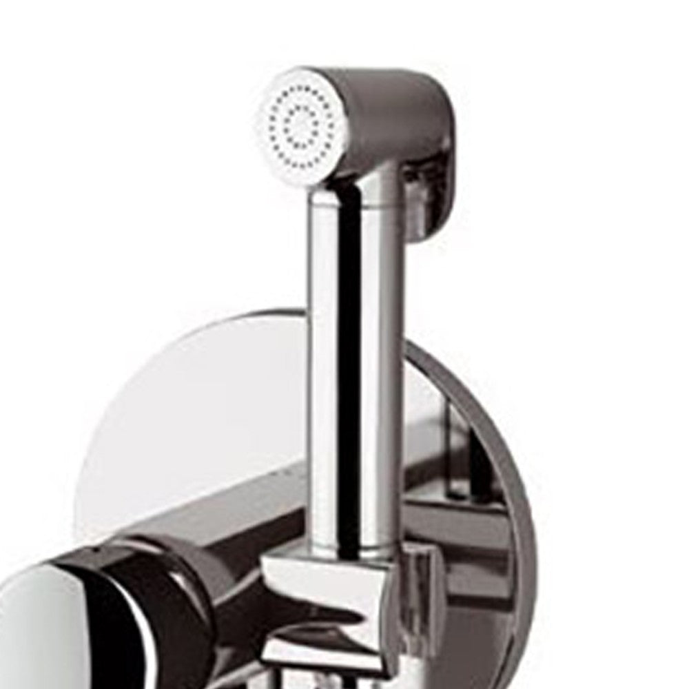 Shut off con miscelatore, doccetta e supporto serie vanity