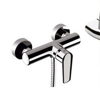 Rubinetto esterno doccia con leva frontale e kit doccia serie vanity