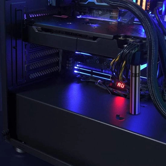Supporto per schede grafiche GPU in lega di alluminio | Adatto per computer host | Montaggio 73-120 mm