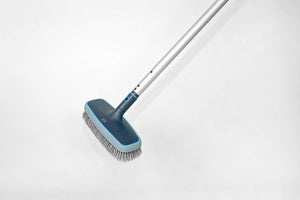 SPAZZOLA CON SETOLE PER PARETI PISCINA ATTACCO EASY-CLIP SENZA ASTA GRE GRAPHITE WBP 25