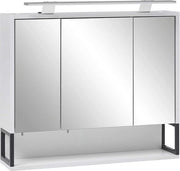 Cassa d'armadio in legno - materiale bianco - 70 x 61 x 16 cm - mobile per bagno - comodino per la stanza da bagno
