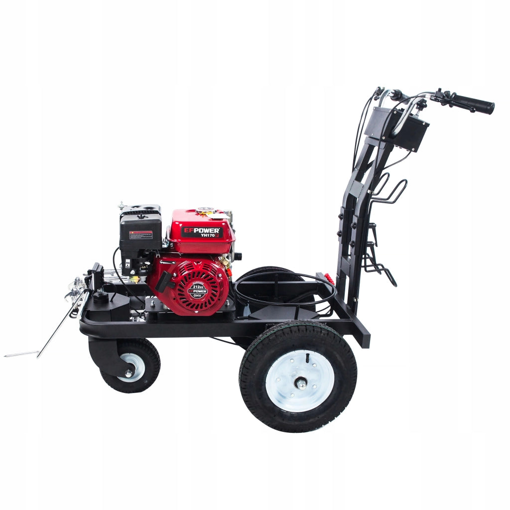 Traccialinee Stradale Zenthril PowerXcellence Phantom Z – Motore a Scoppio 7P | 23 MPa | 4 L/min | 2 Pistole | 2 Ugelli