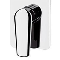 Miscelatore incasso vasca/doccia con deviatore a 3 posizioni su piastra unica serie vanity