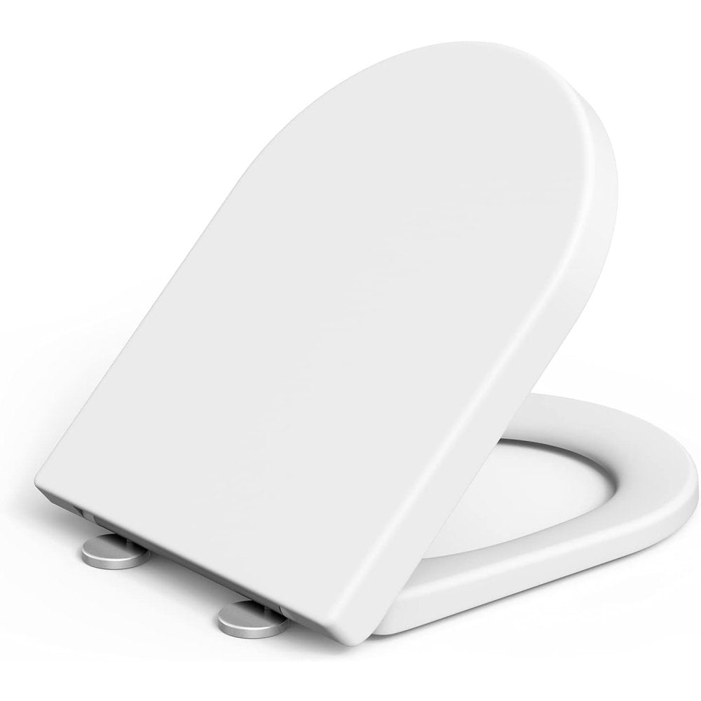 Copriwater sedile wc con abbassamento automatico, coperchio per