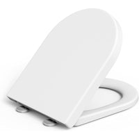 Copriwater sedile wc con abbassamento automatico, coperchio per