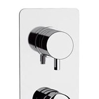 Rubinetto incasso doccia con deviatore a 3 vie e 7 posizioni - serie vanity