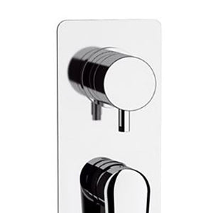 Rubinetto incasso doccia con deviatore a 4 posizioni - serie vanity