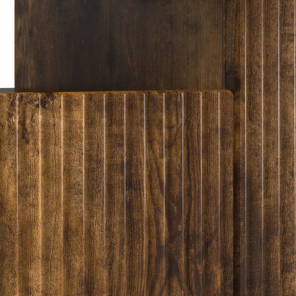 Mobile TV LED Rovere Fumo Legno ingegnerizzato 896910