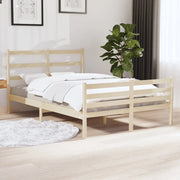 Giroletto-Struttura Letto in Legno Massello di Pino 140x190 cm 226912