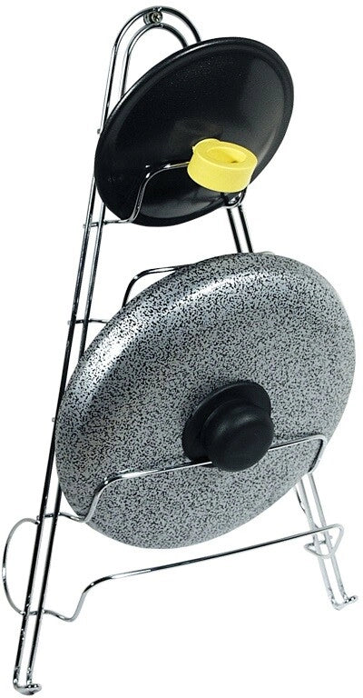 Portacoperchi Piatti Salvaspazio Cucina Kitchen da Parete 38 x 19 x 15 cm