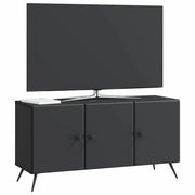 Mobile TV | Armadietto TV | Mobile Porta TV Nero 99 x 34,5 x 50 cm Legno ingegnerizzato