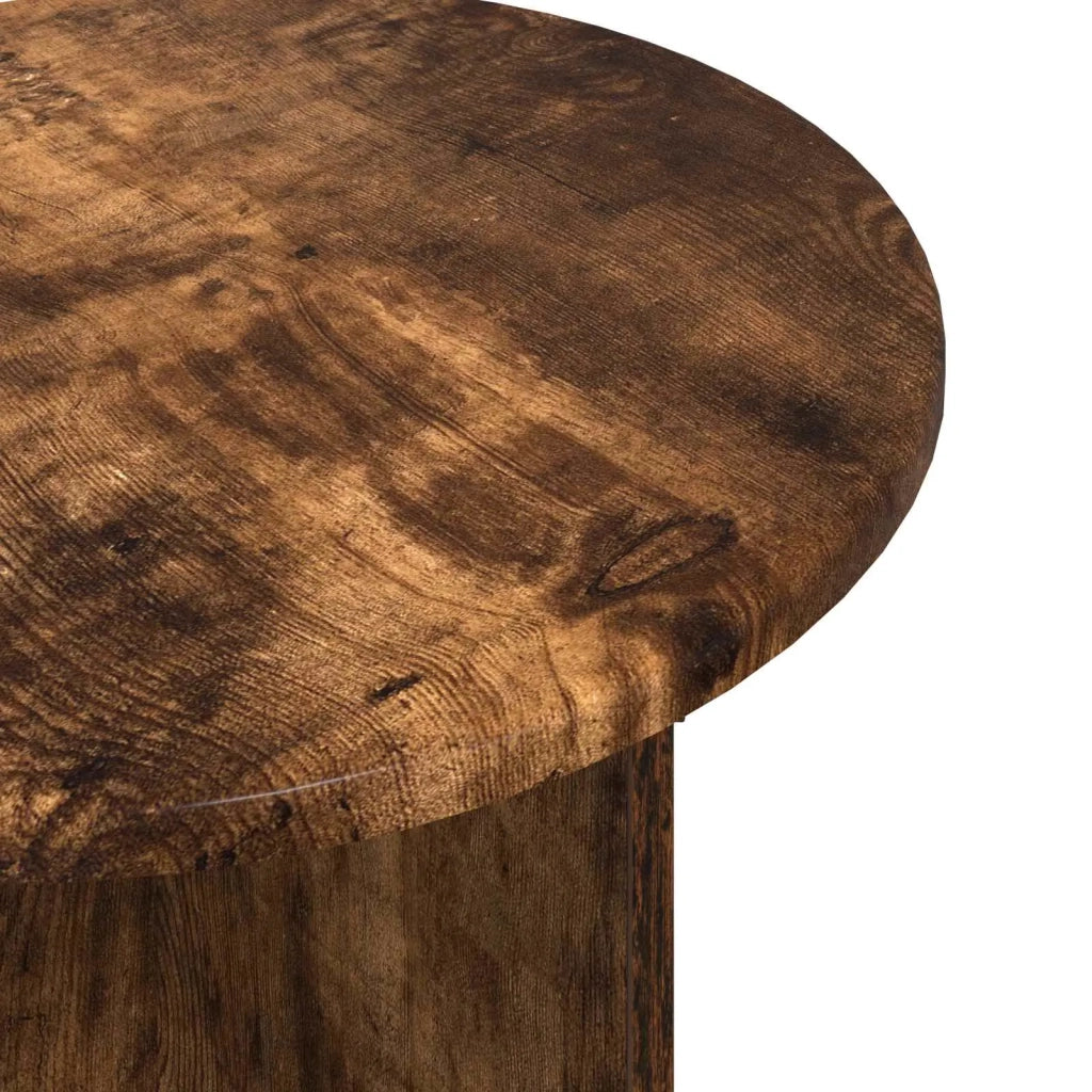 Set tavolini 2 pcs Quercia Affumicata Legno ingegnerizzato 8001015