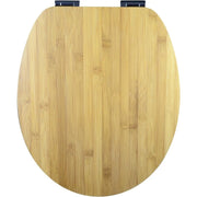 Eisl bamb  sedile wc slim bamboo edba04, con abbassamento automa