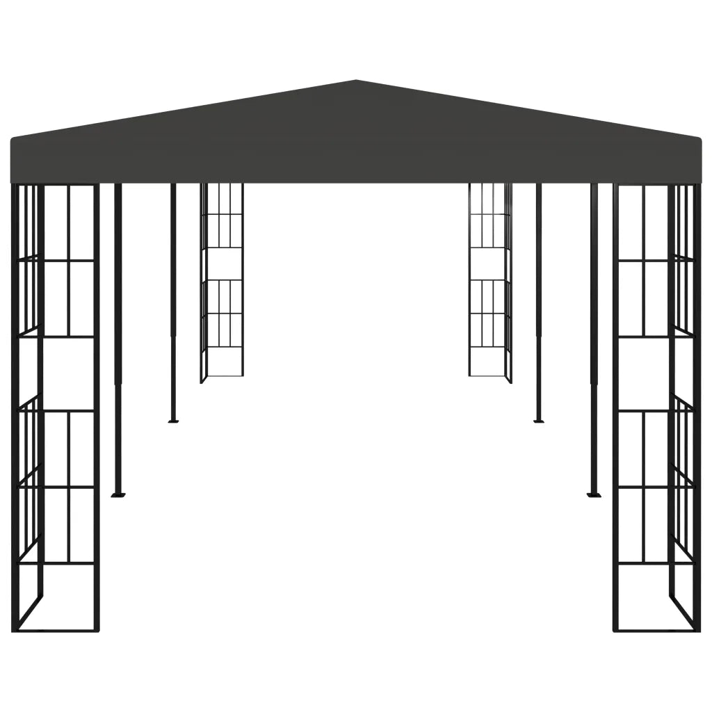Gazebo 3x6 m Antracite 47986