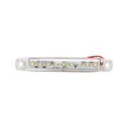 Lampada laterale con LED bianca, 12V/24V, FR0176, Breckner Germany.