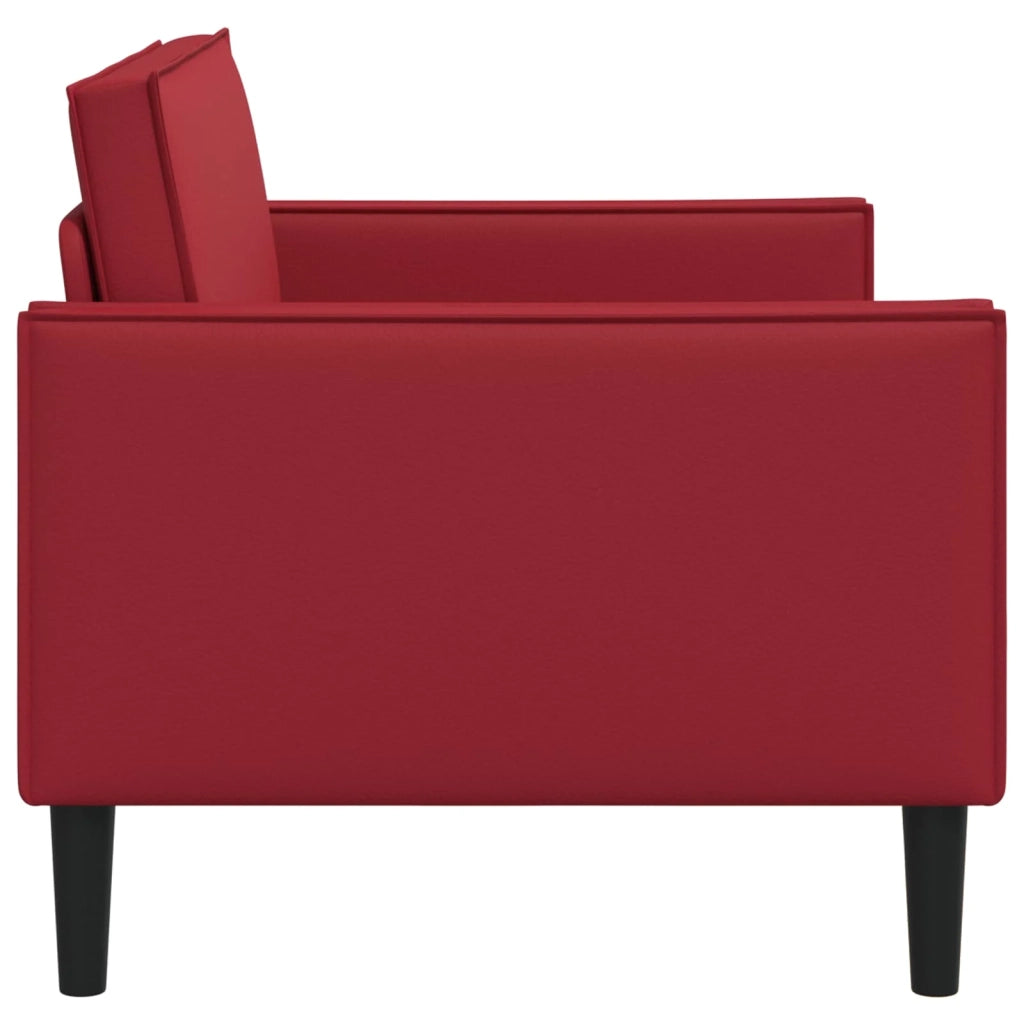 Poltrona XXL Borgogna Similpelle 42043533