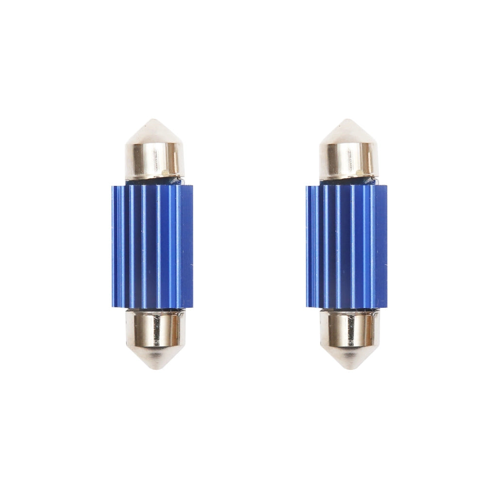 Set di 2 lampadine LED SMD SOFIT 36mm 12V 0,2A luce fredda
