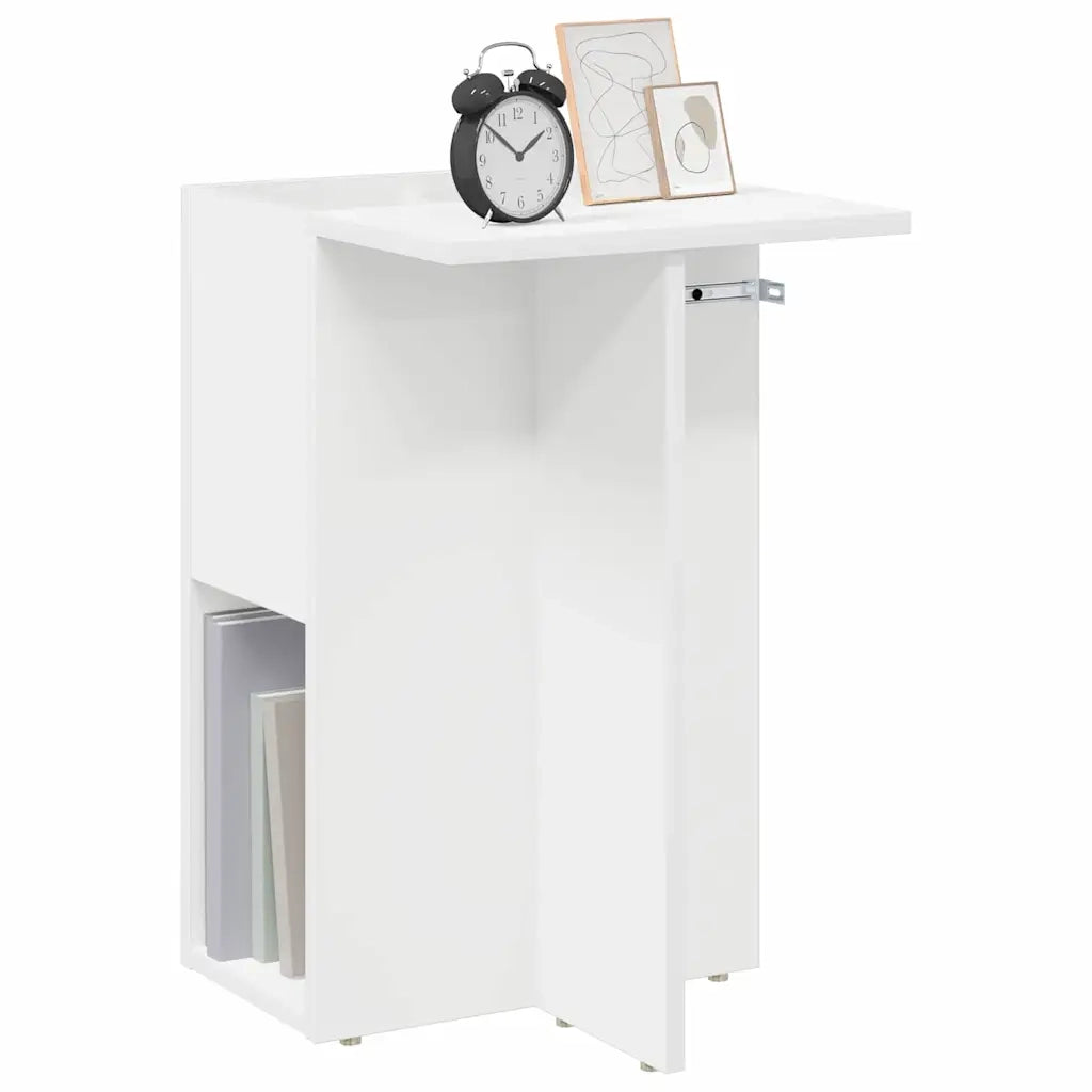 Tavolino Bianco 35 x 40 x 55 cm Legno multistrato 891096