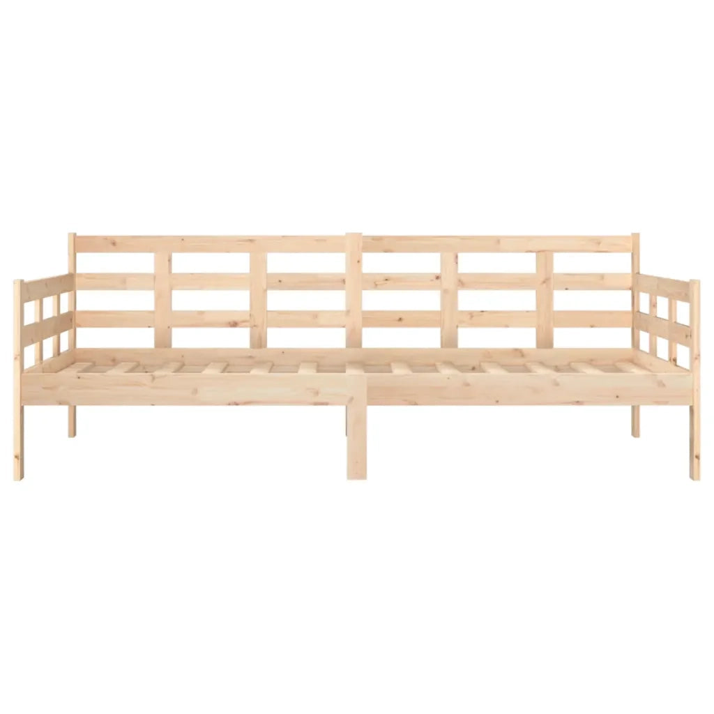 Letto singolo | Letto per adulti | Dormeuse in Legno Massello di Pino 90x190 cm