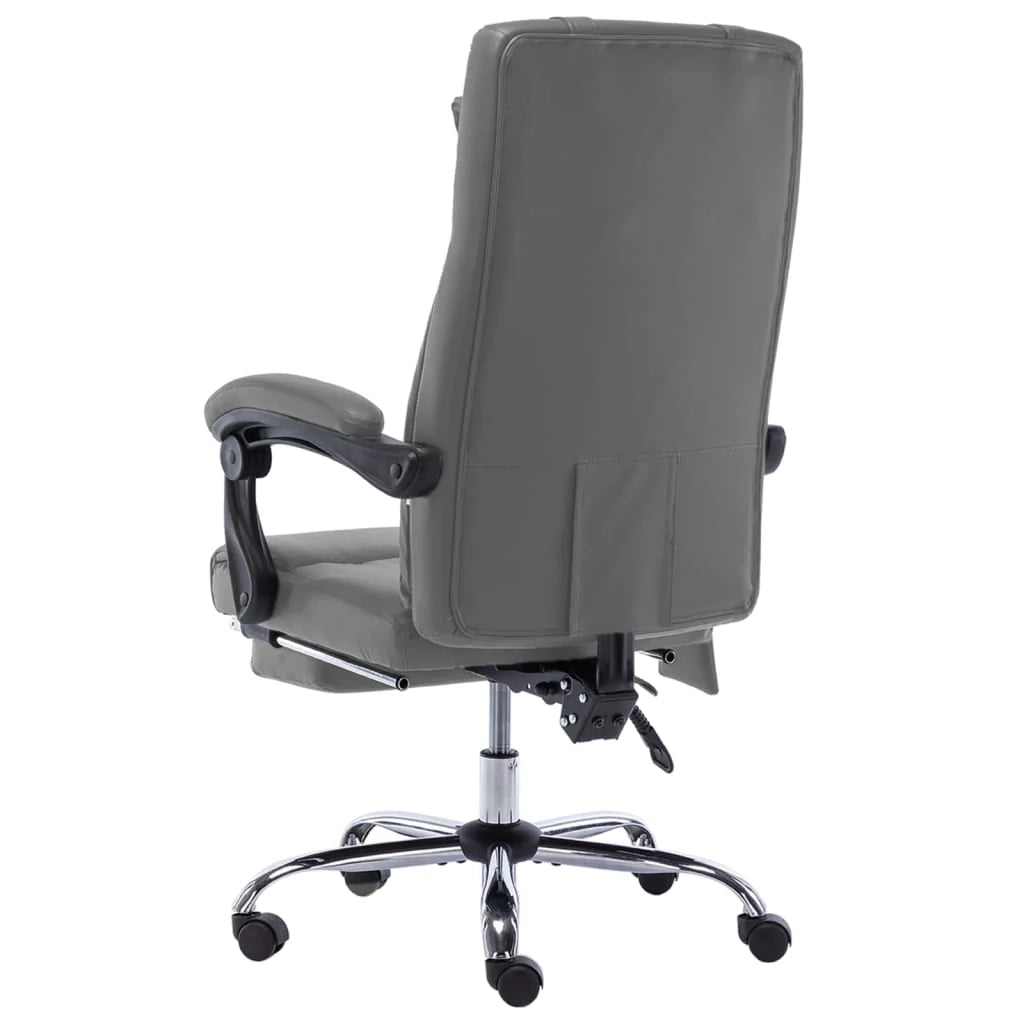 Sedia poltrona sedia da ufficio sedia da computer sedia da studio sedia da massaggio similpelle antracite antracite 02_0024005