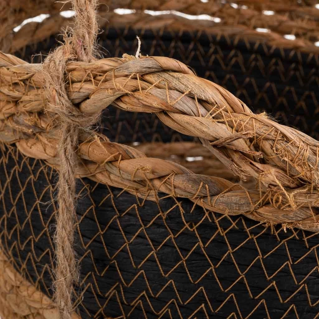 3 cestini sospesi marroni
