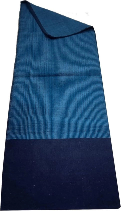 Mat di yoga antiscivolo in cotone pesante tessuto intrecciato per yoga pranayama surya namaskar - 12043A