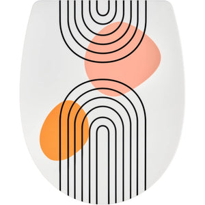 Wirquin 20724241 sedile wc in termoplastica marbella arco japend