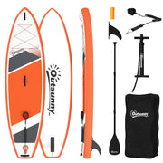 Sup Gonfiabile con Sedile e Pagaia ¨C zephmum ¨C Arancione Plastica EVA 320x82x15 cm