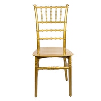 Sedia Chiavarina Oro Lucido in Resina