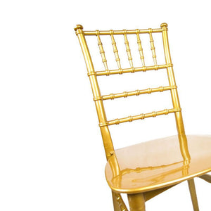 Sedia Chiavarina Oro Lucido in Resina