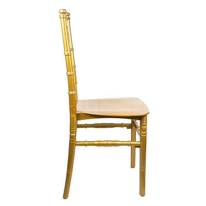 Sedia Chiavarina Oro Lucido in Resina