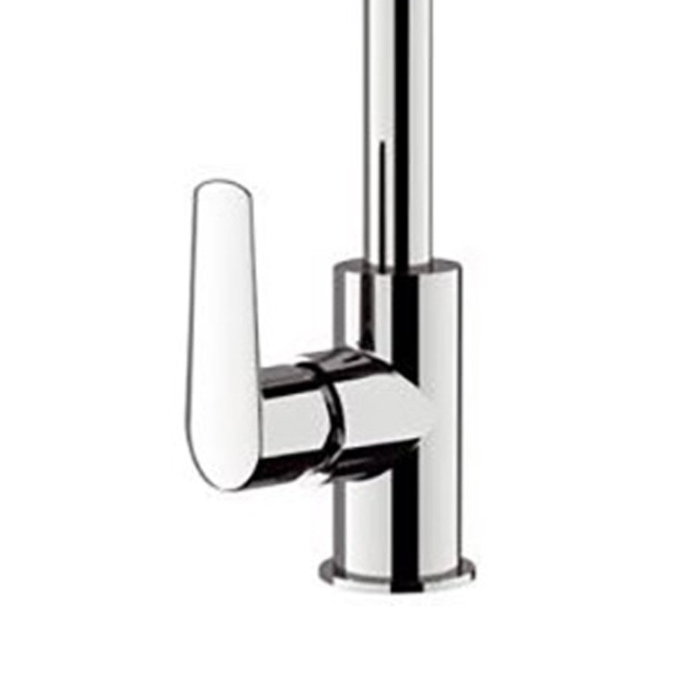 Rubinetto per lavello cucina con canna alta a u girevole - serie vanity