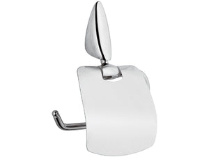 Portarotolo da muro cromato - serie zip