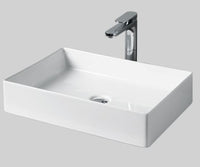 Lavabo appoggio 38x55 bianco lucido Scalino-Art ceram