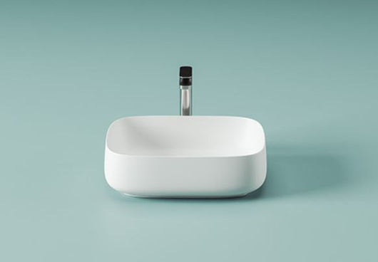 Lavabo appoggio 55x35 - Cognac - Art Ceram Colore: Nero opaco