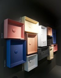 Piletta di scarico universale Up & Down per lavabo o bidet 1" 1/4 - ACA - Art Ceram Colore: Grigio Oliva