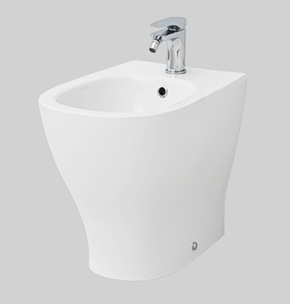 Bidet filomuro Ten - Art Ceram Colori: Bianco opaco