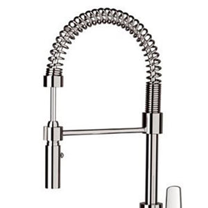 Rubinetto cucina con doccetta sganciabile ed orientabile a due funzioni serie vanity