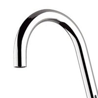 Rubinetto lavello cucina con bocca alta girevole, serie vanity