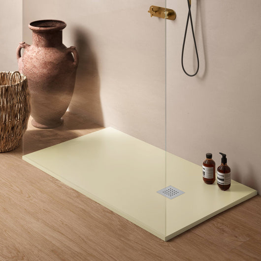 Piatto Doccia 80x120 Petra_h3- Hatria Colore:: Avorio, Misure:: 80 x 120, Superficie: Naturale