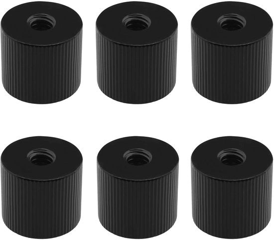 Adattatore per stativo - 6 pezzi - Adattatore di sostituzione per stativo - 1/4"-20 - Lega di alluminio - Diametro esterno 20 mm
