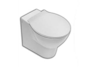 Coprivaso bianco a sgancio frizionato Serie Nido - Hatria